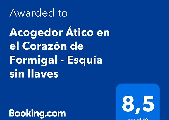 Acogedor Atico En El Corazon De - Esquia Sin Llaves Lägenhet *